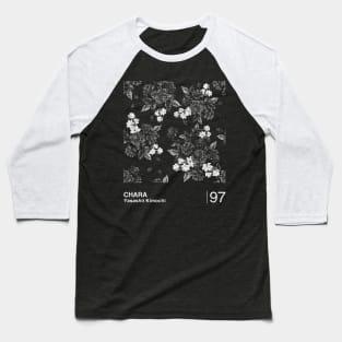 Chara / Minimalist Graphic Design Fan Baseball T-Shirt